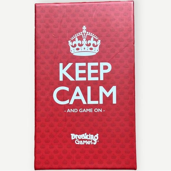 Breaking Games Keep Calm and Game On Card Game For Adults Party Game. NEW. - Picture 2 of 8